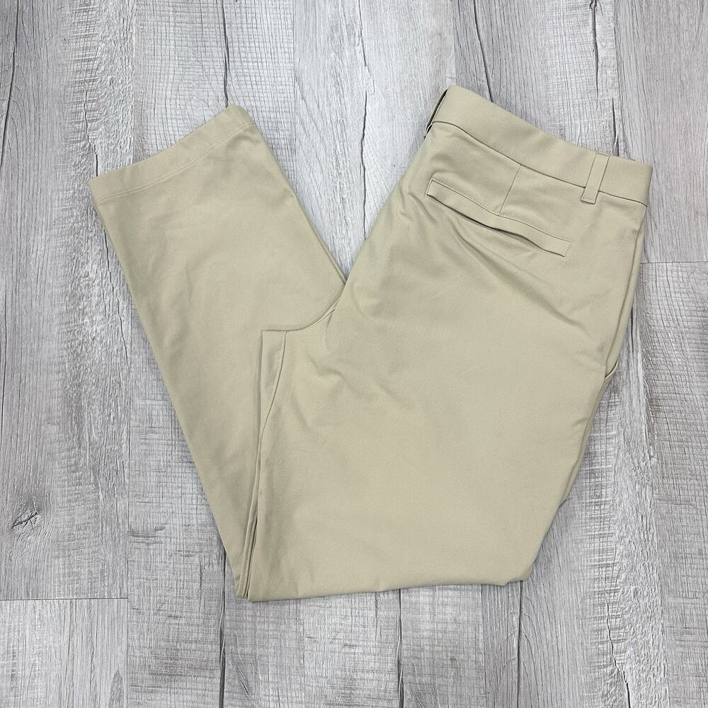 Lululemon Mens ABC Classic-Fit 5 Pocket Pants Mens 36x29 Beige Stretch Preppy